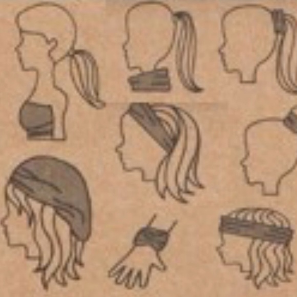 Capelli New York Ditsy Floral Multi-Wear Headband - Picture 4 of 4